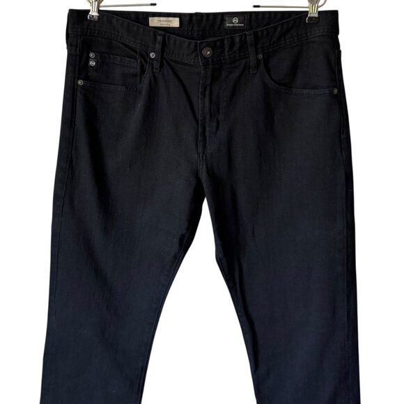 AG Men The Graduate Tailored Leg Black Jeans W34 In33 Classic Comfortable Casual - Picture 4 of 16